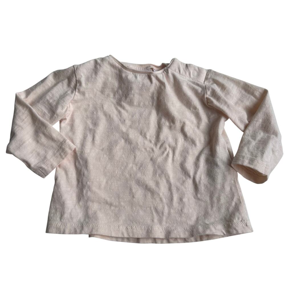 Zara baby long sleeve tee 6/9 months